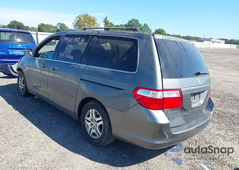 2007 Honda Odyssey Ex from USA, damaged, VIN 5FNRL38497B002686